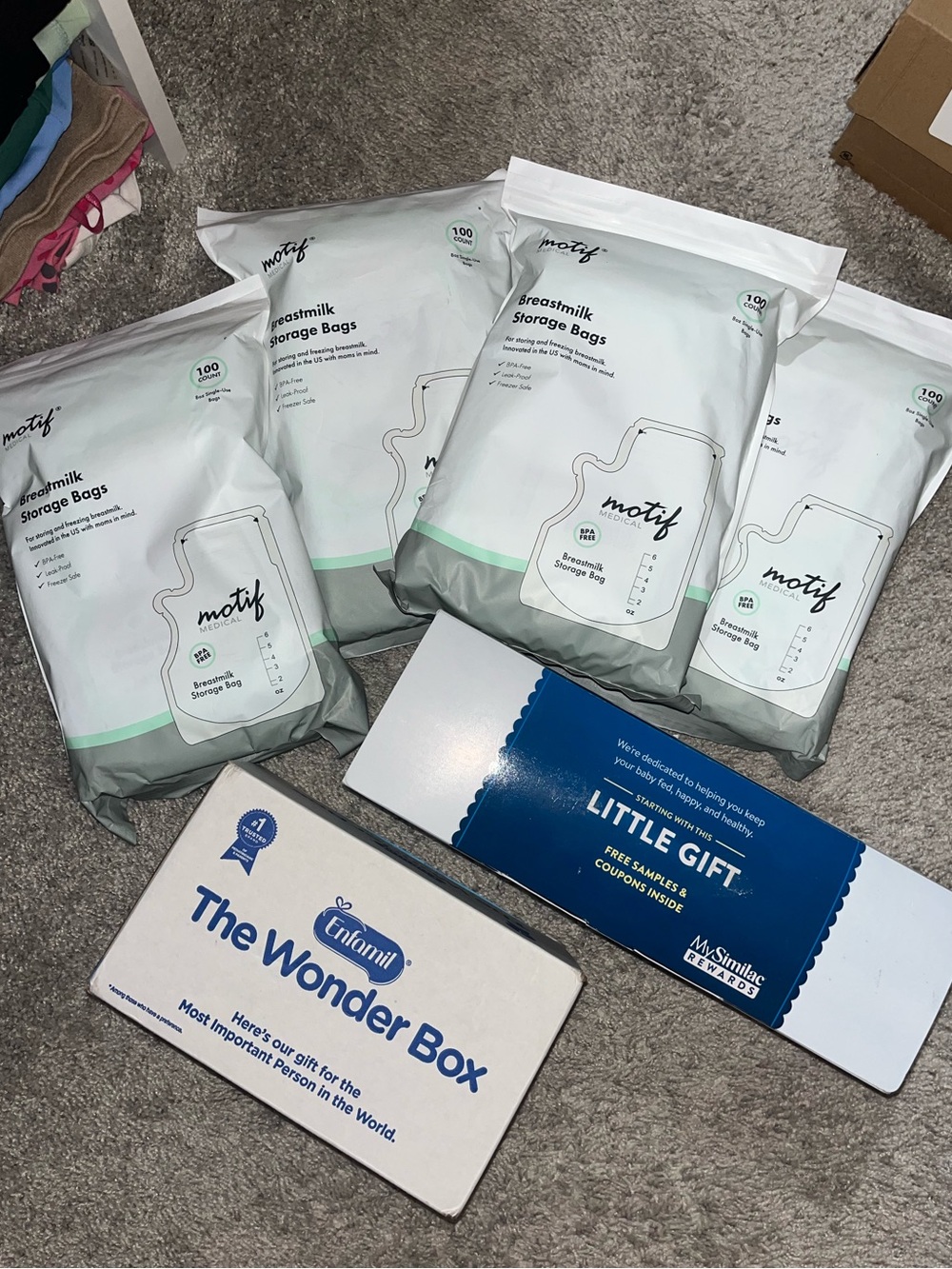 Breastmilk Bags & Formula Samples